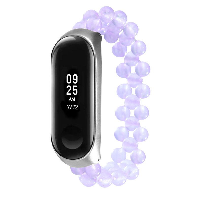 CBXM347 Trendybay Lüks Elastik Xiaomi Mi Band 3 Için Streç Takı Bileklik Kayışı