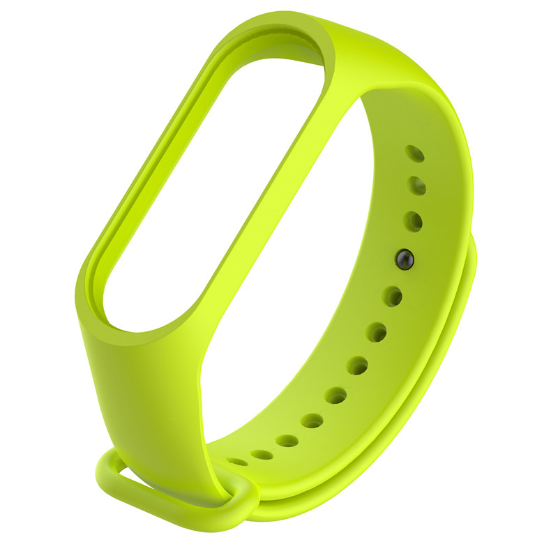 CBXM407 Solid Color Sport Silicone Watch Band For Xiaomi Band 4 Bracelet Strap
