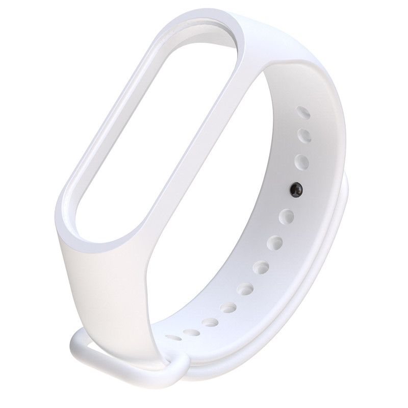 CBXM407 Solid Color Sport Silicone Watch Band For Xiaomi Band 4 Bracelet Strap