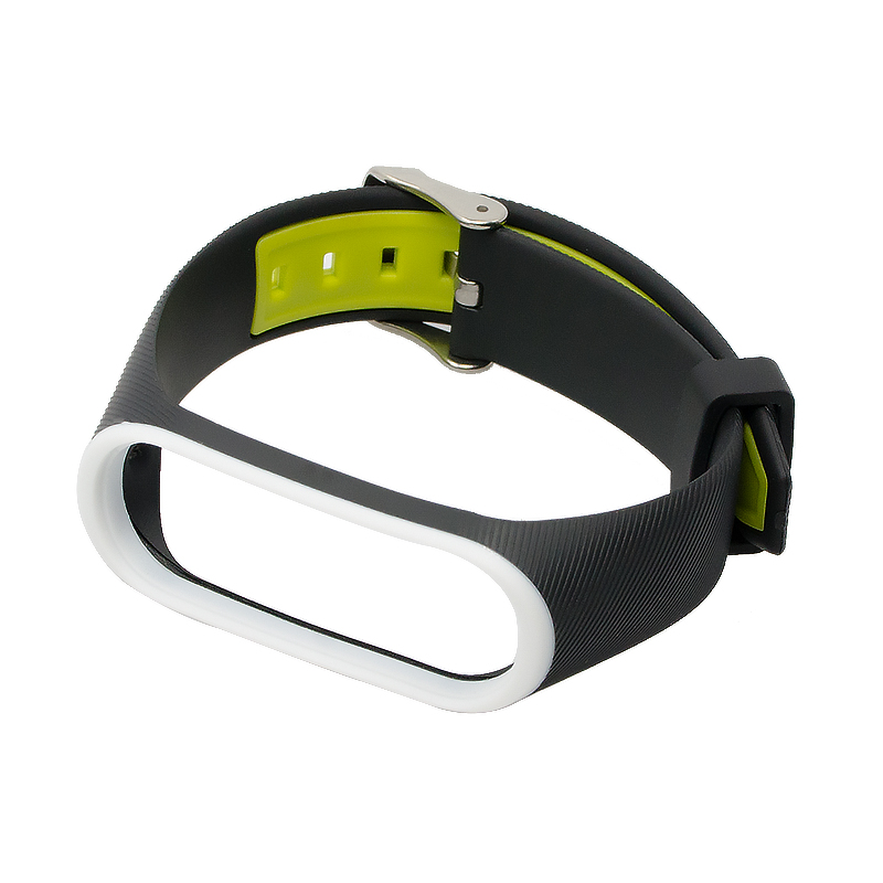 CBXM412 Metal Toka Yumuşak Silikon Akıllı Saat Kayışı Için Xiaomi Mi Band 4