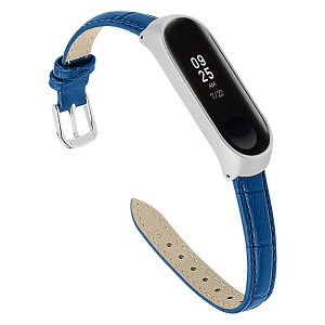 CBXM425 Xiaomi band 3 4 Akıllı İzle Deri Watch Band
