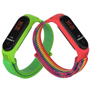 CBXM440 Smart Watch Nylon Strap For Xiaomi Mi Band 4 3