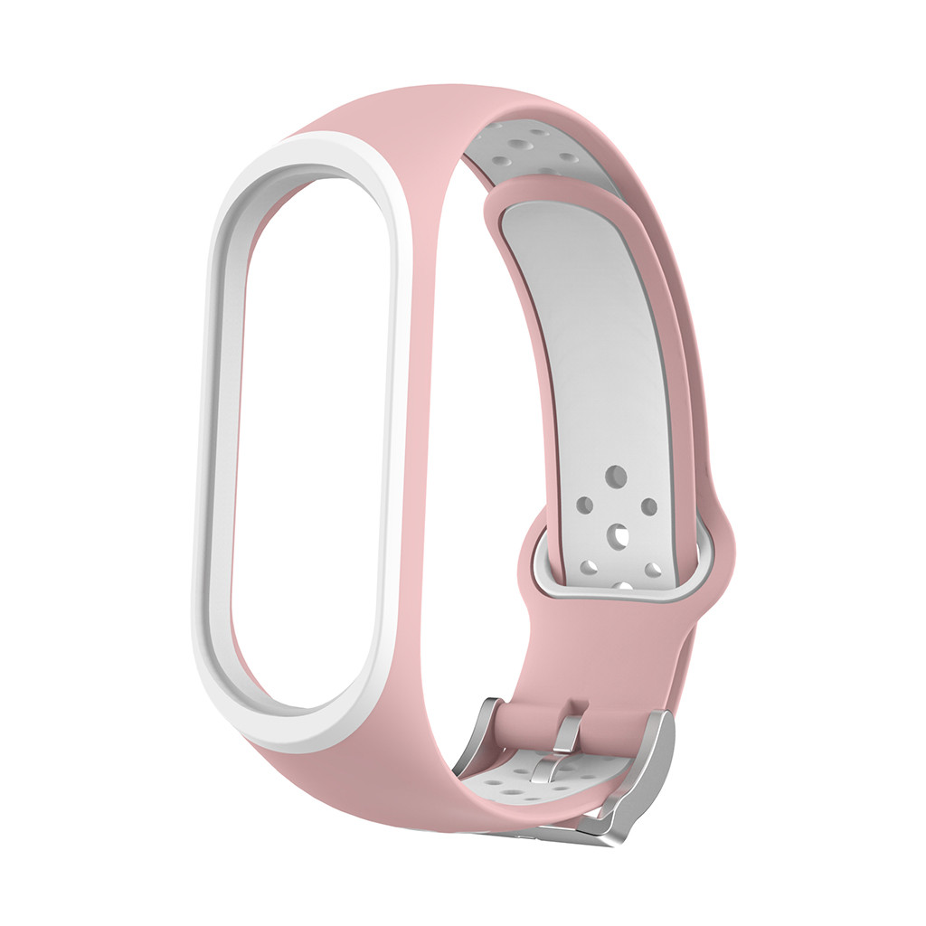 CBXM442 Spor Band Silikon Saat Kayışı Için Xiaomi Mi Band 3 4 Bilezik