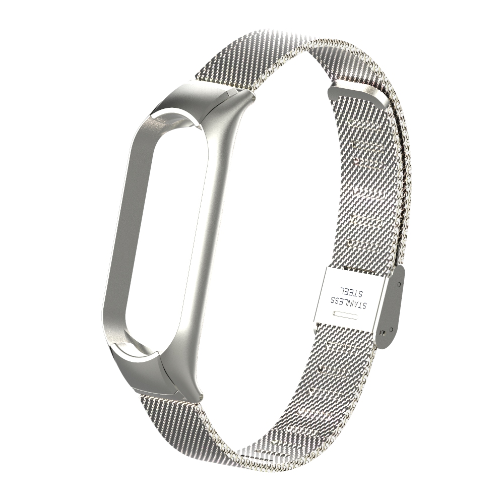 CBXM510 MASH Milanese Edelstahl Uhrenarmband Strap für Xiaomi Band 6/5 Armband