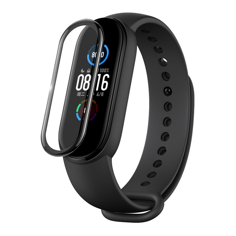 Xiaomi Mi Band5保護フィルム用CBXM537カーブエッジスクリーンプロテクター