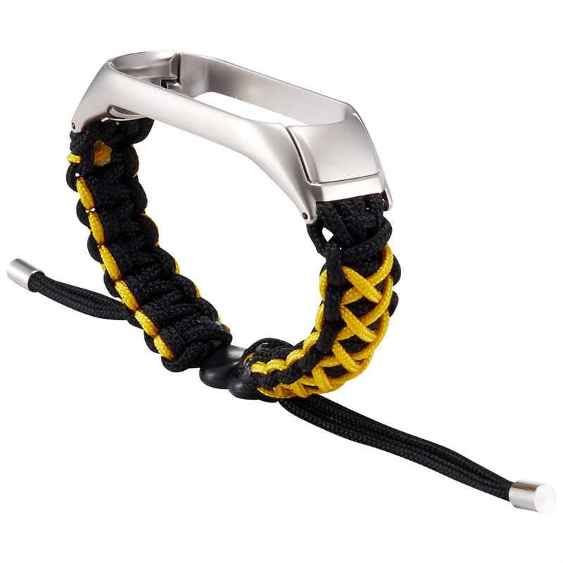 CBXM573 Adjustable Loop Weave Nylon Band Strap For Xiaomi Mi Band 6 5 4 3 Strap