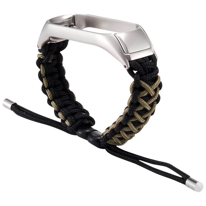 CBXM573 Adjustable Loop Weave Nylon Band Strap For Xiaomi Mi Band 6 5 4 3 Strap