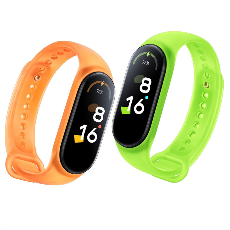 CBXM7-02 Factory en gros de la bracele en silicone en silicone en silicone en silicone pour le bracelet Xiaomi Mi 7 Miband