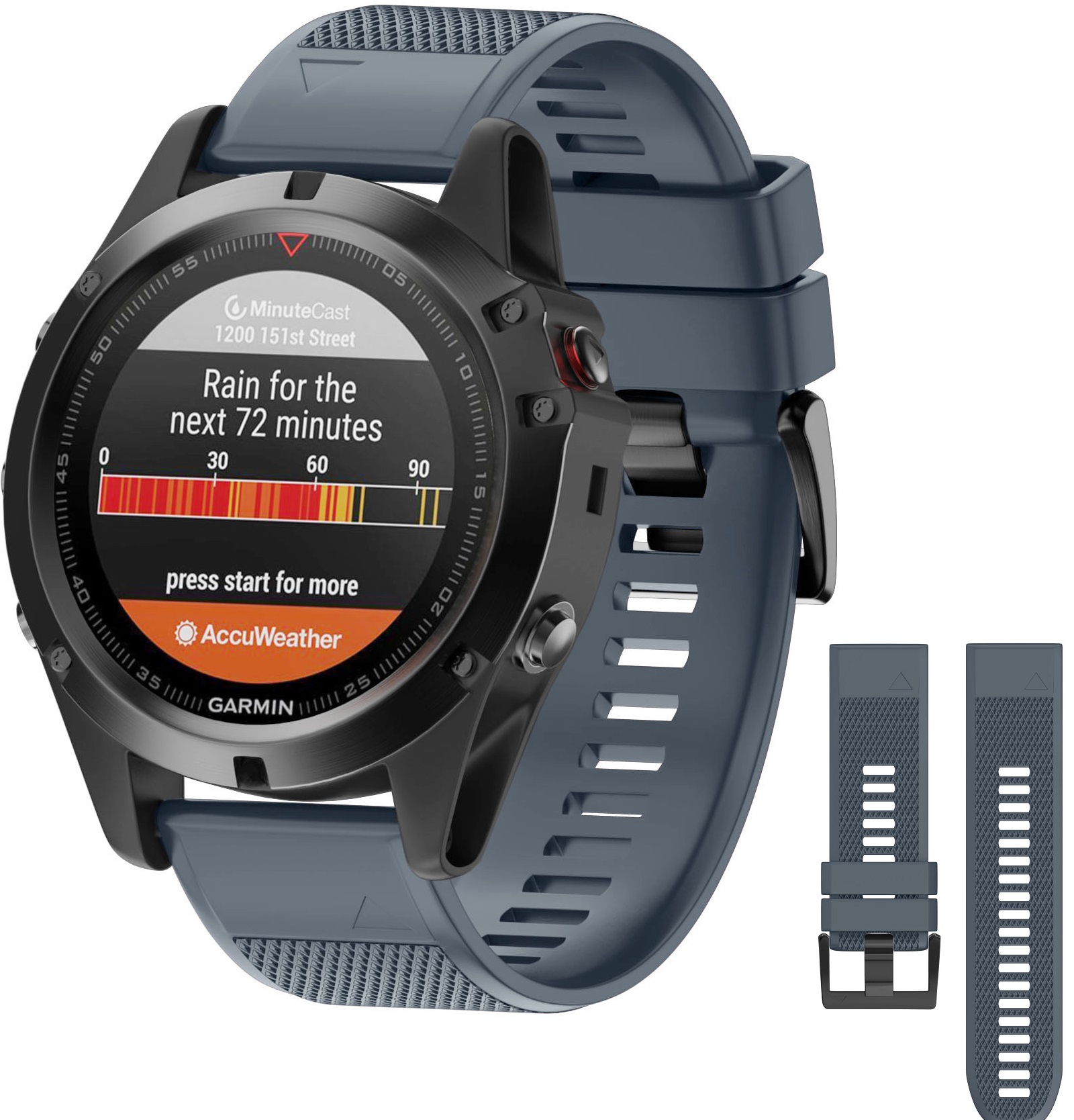 Garmin Fenix  Multi Colors Silicone Replacement Watch Band