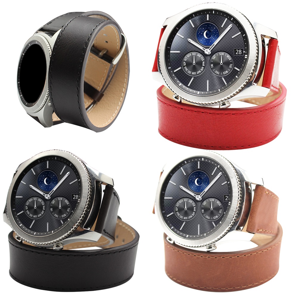 Leisure Style Universal Samsung Gear S3  Leather Watch Straps