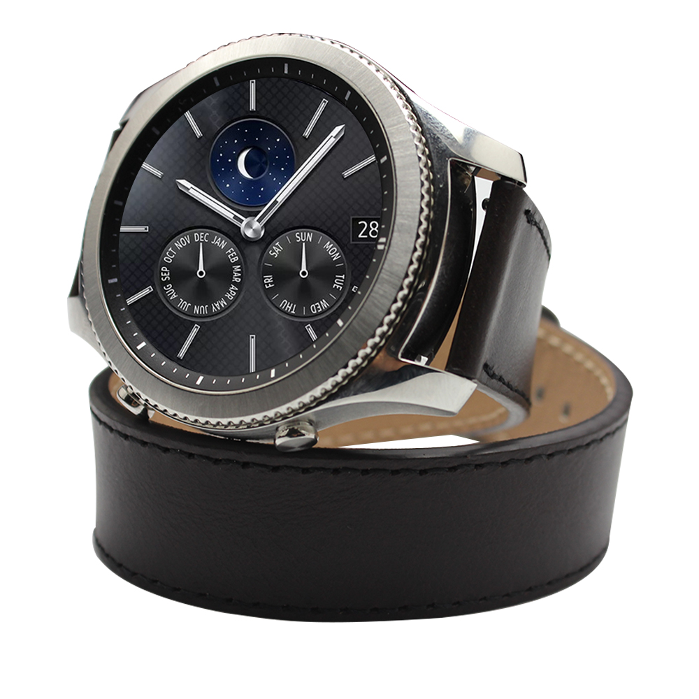 Leisure Style Universal Samsung Gear S3 Leather Watch Straps