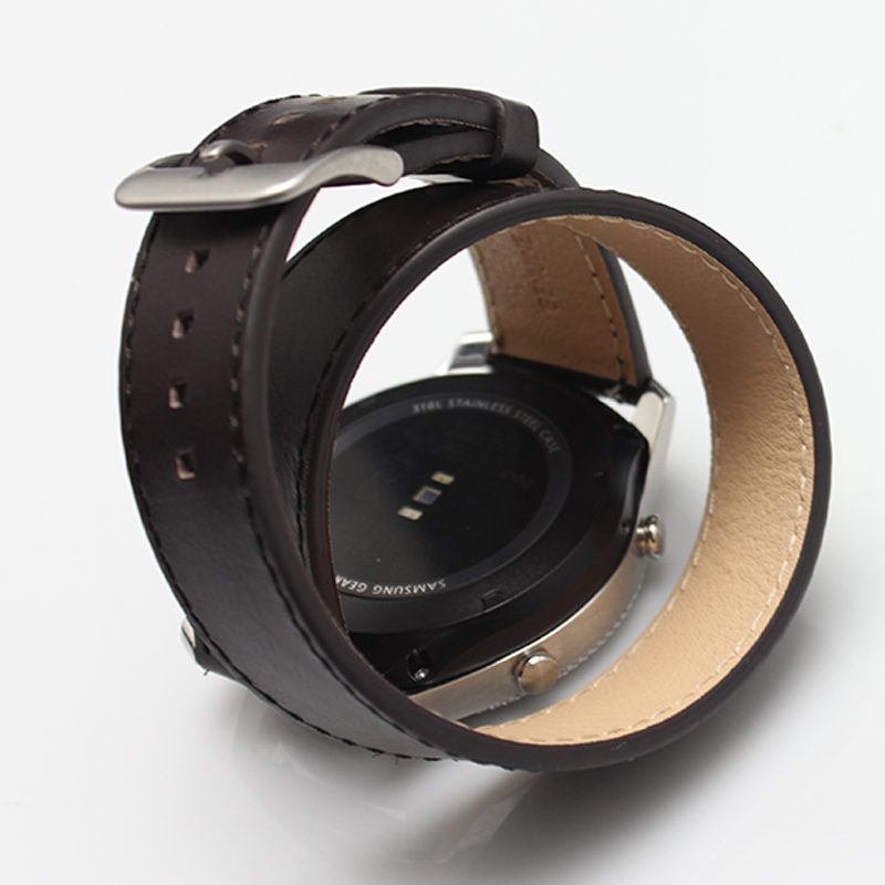 Leisure Style Universal Samsung Gear S3 Leather Watch Straps