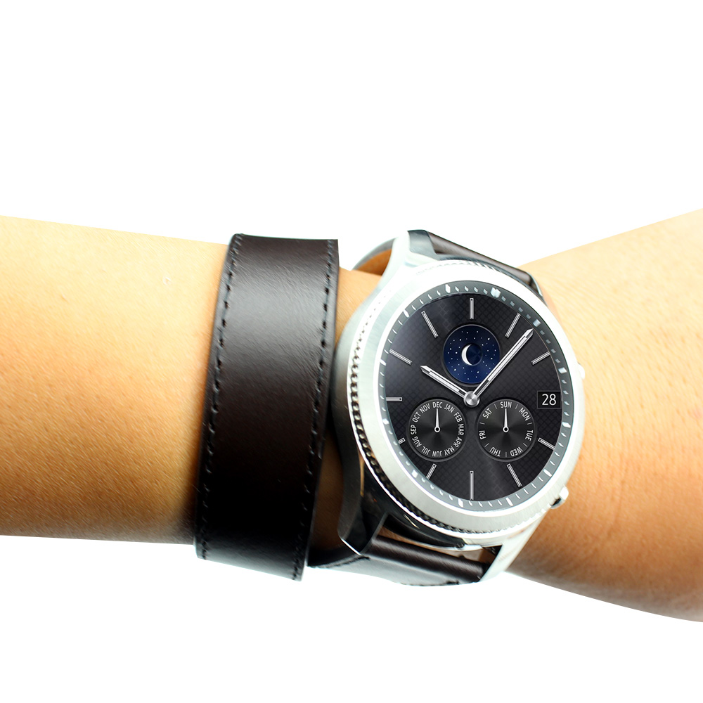 Leisure Style Universal Samsung Gear S3 Leather Watch Straps