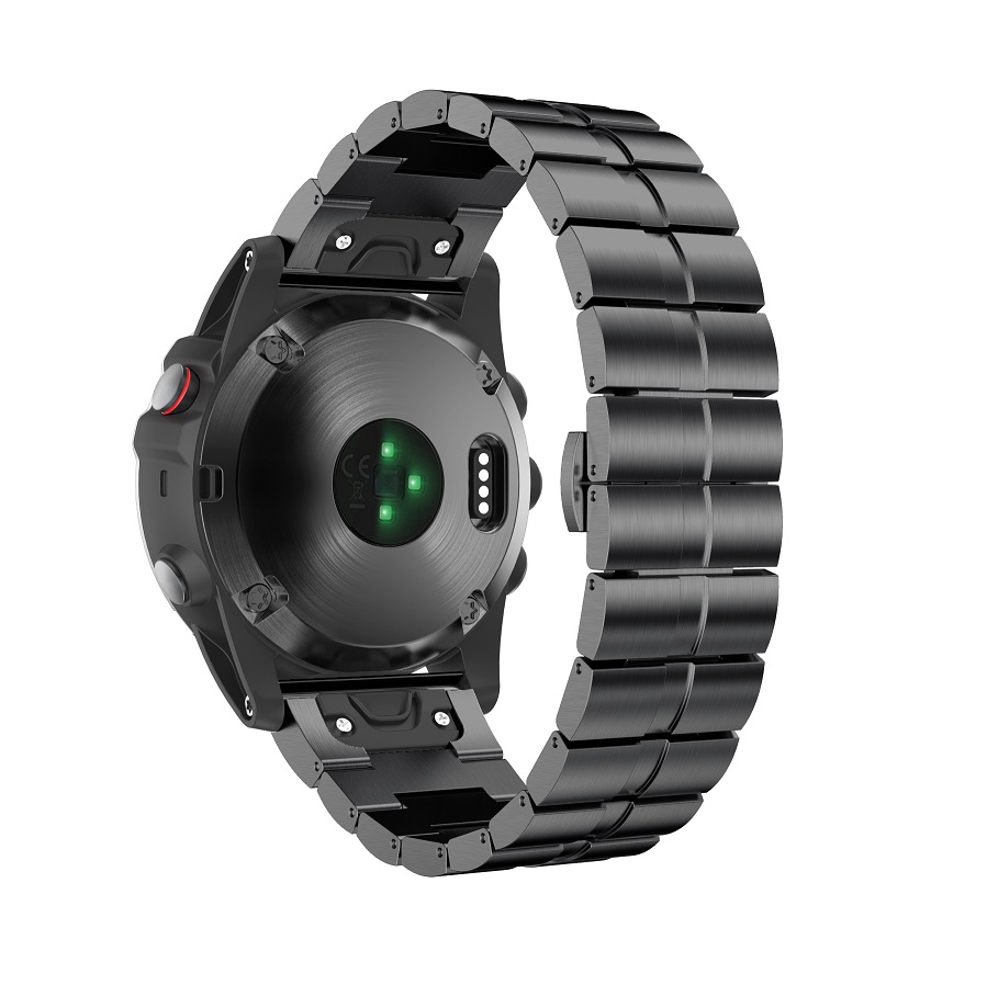 贅沢な26ミリメートル幅簡単にフィットするステンレススチールの時計バンド