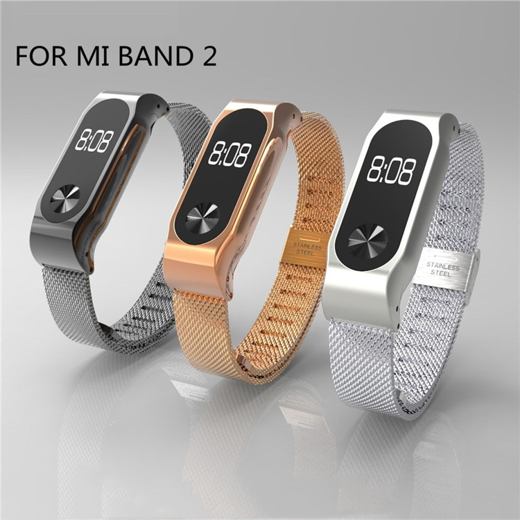 Роскошный миланский сетчатый ремень из нержавеющей стали