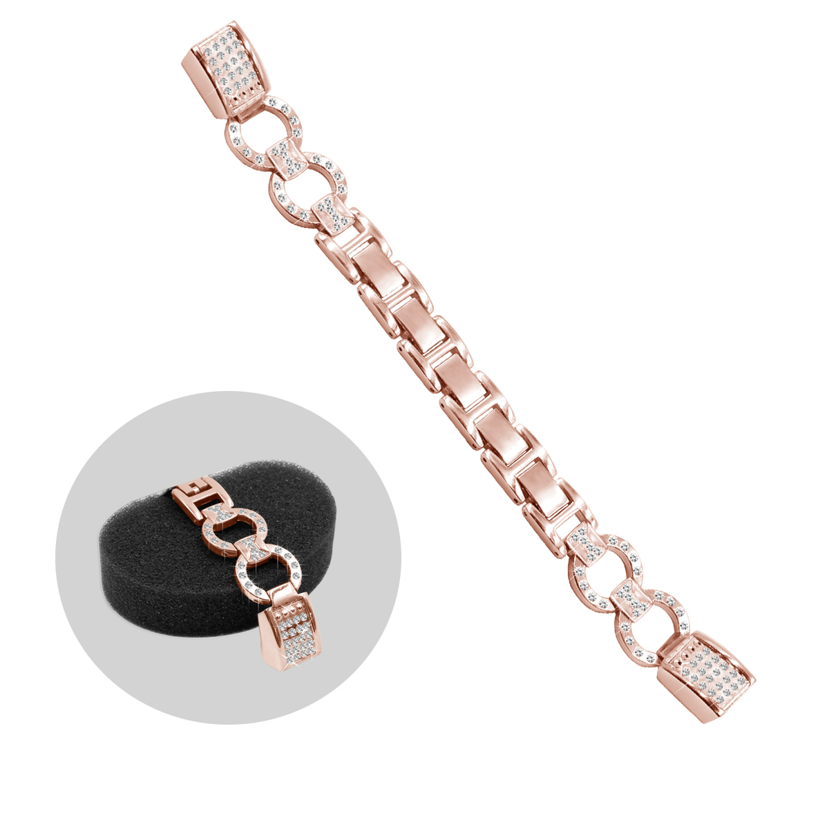 Pulsera de repuesto premium con correa de reloj de metal