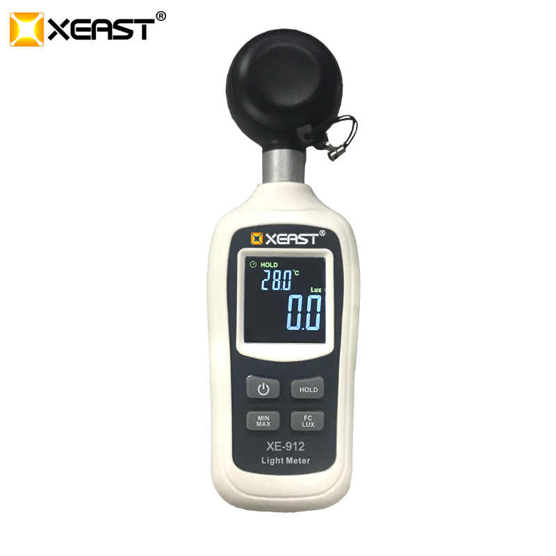 XEAST 2019 Mini Cheap Factory Price Digital Light Lux Meter Luminous Light Intensity Tester XE-912