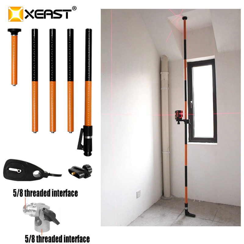 XEAST 5/8 1/4 Extend Bracket Elongation Maximum 3.36M für Laser Level