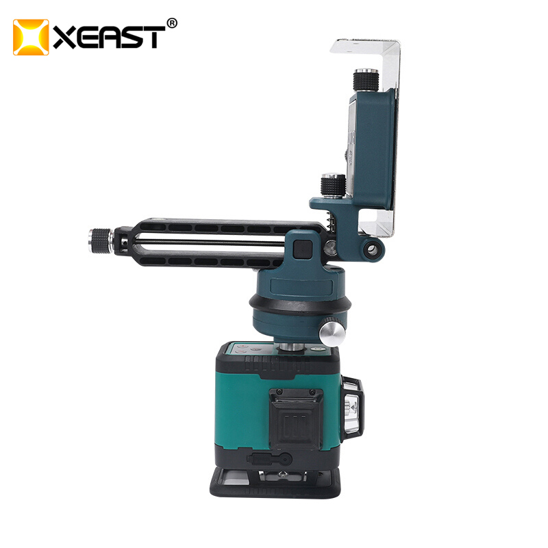 XEAST best 3D Green 12 Lines Self-Leveling 360 Degree line Laser Level Measuring for floor/wall/ceiling/stairs Decoration