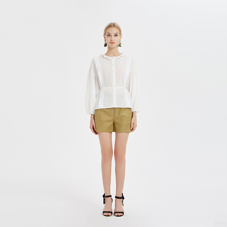 Baggy Pleated Shorts Chinese Manufacturer