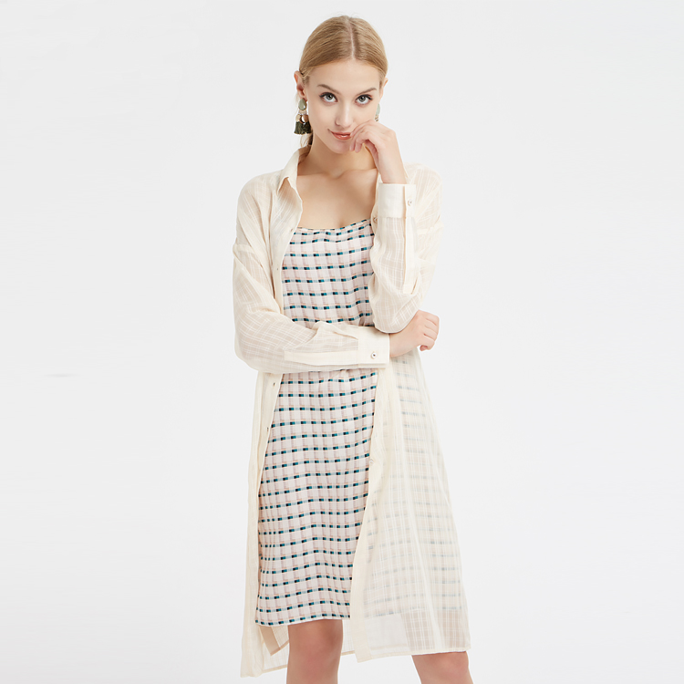 최신 숙녀 기본 셔츠 드레스의 중국 제조 업체