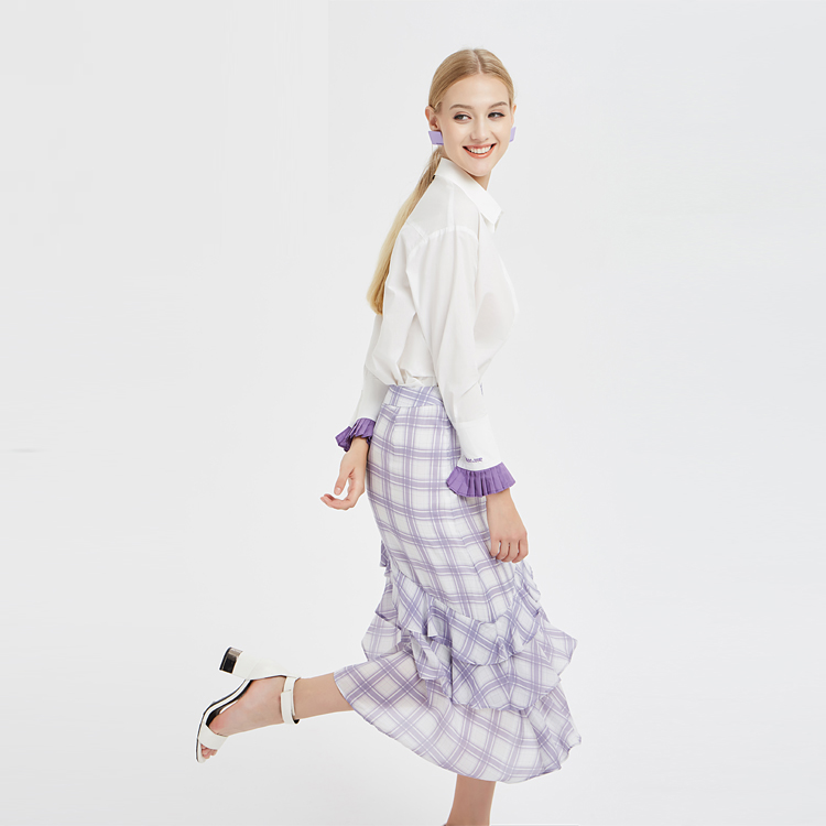 Plissado com cheque, Skrit China ODM