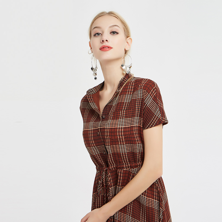 Fitted Drawstring Dress China Manufacturer