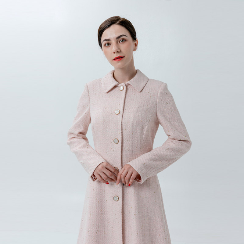 女士合身香奈儿风格外套