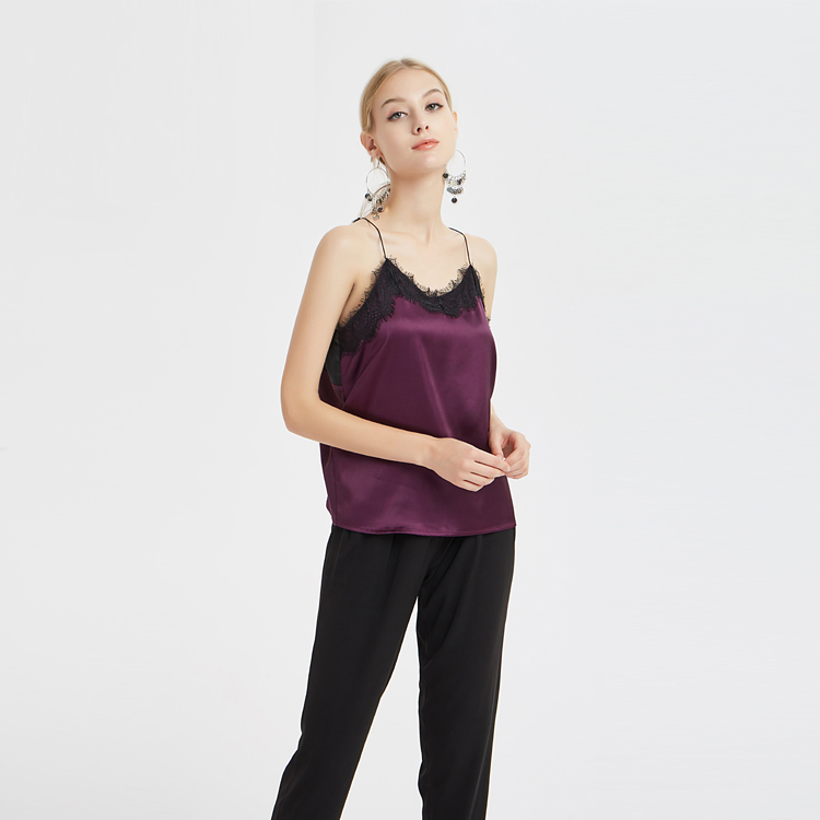 여자의 최신 레이스 캐미솔