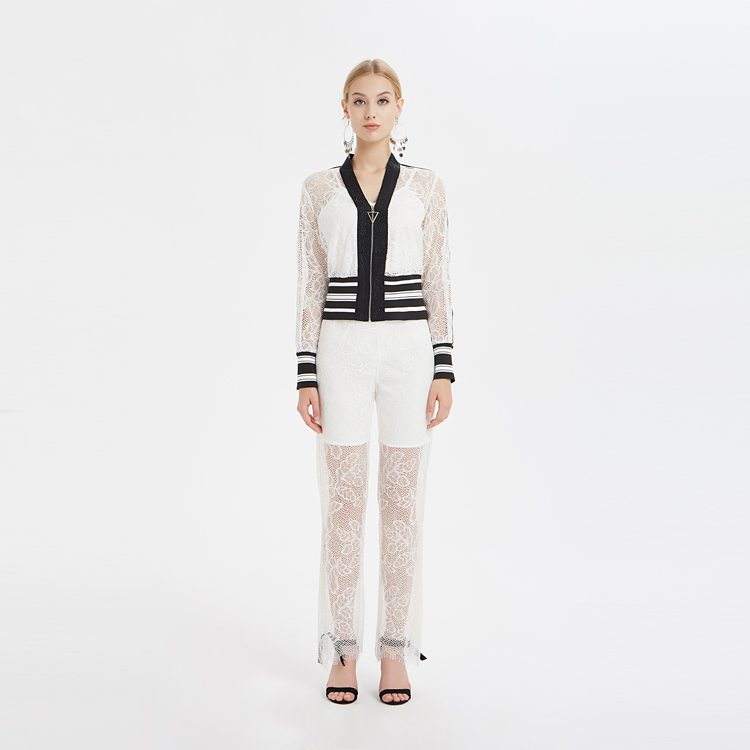 蕾丝中国制造商的女士宽松裤子