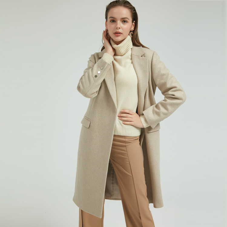 女士冬季羊毛大衣中国制造商