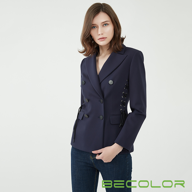 侧带女士西装外套中国ODM设计
