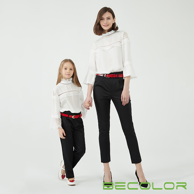 White Lace Family Bluse China Hersteller