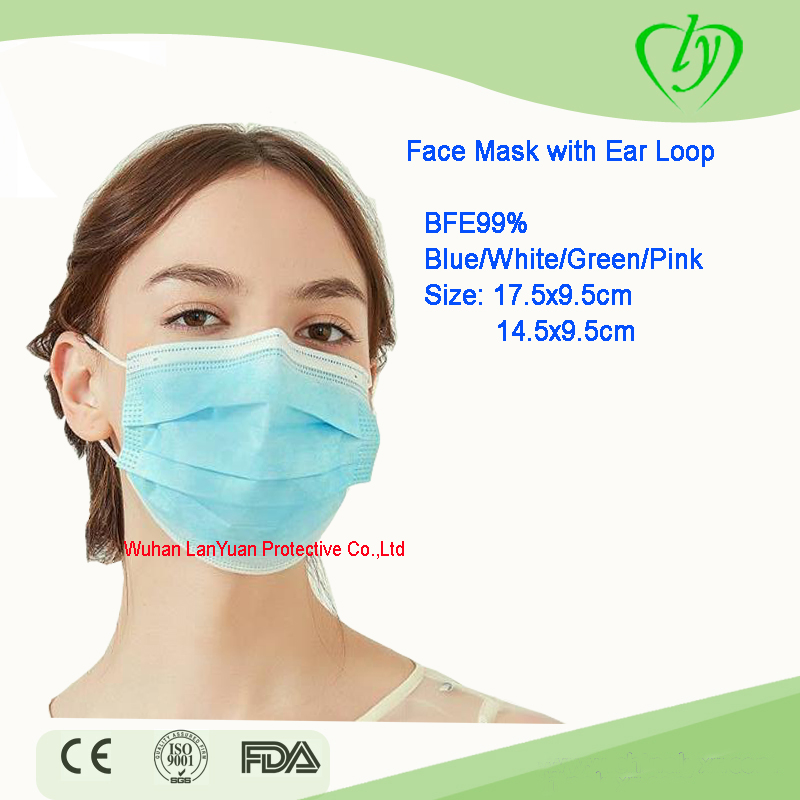 3ply disposable face mask