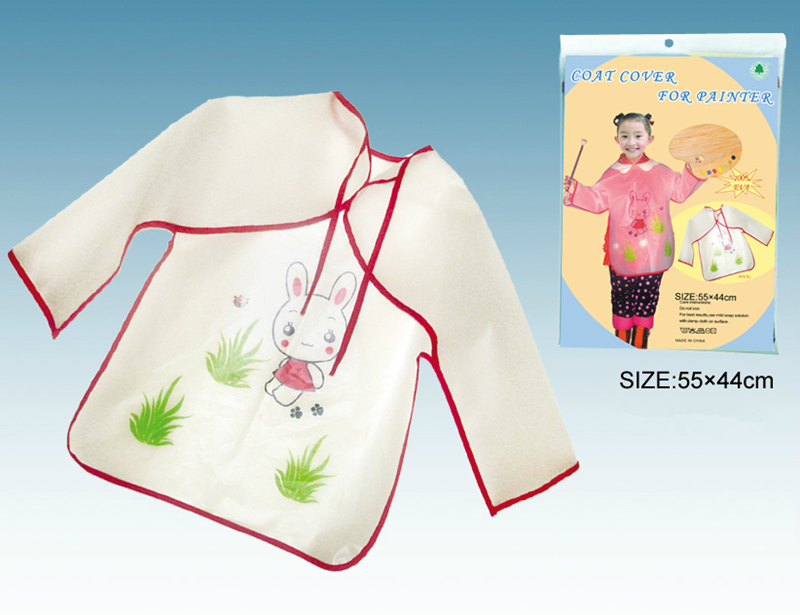 Cheap Bady Bib for Painting with Long Sleeve