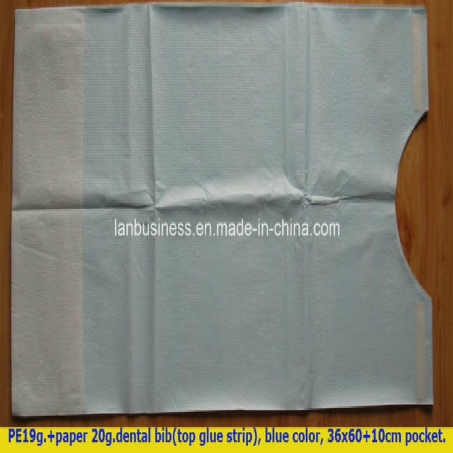 Disposable Dental Bib with Pocket