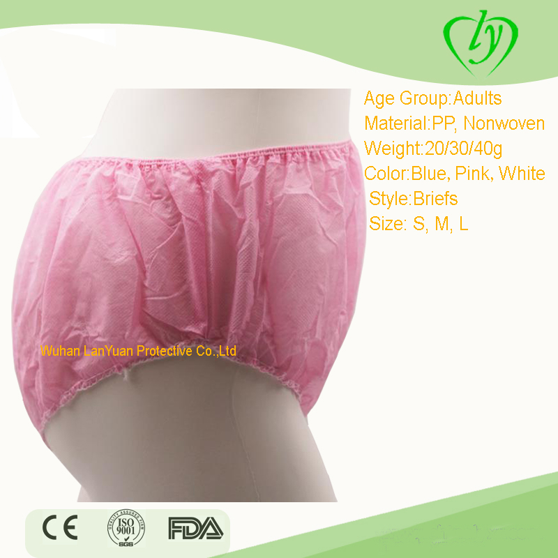Disposable Nonwoven PP Panties Spa underwear