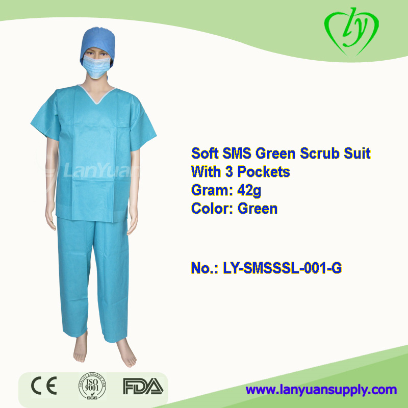 Disposable SMS Scrub uniform