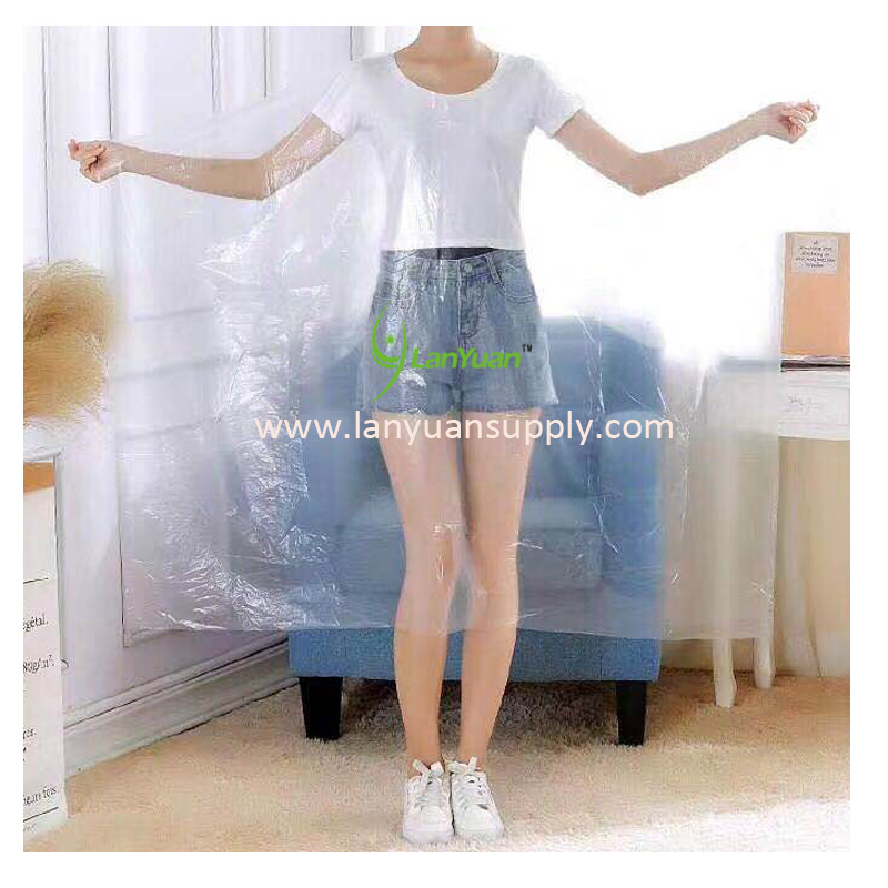 Disposable hair salon capes