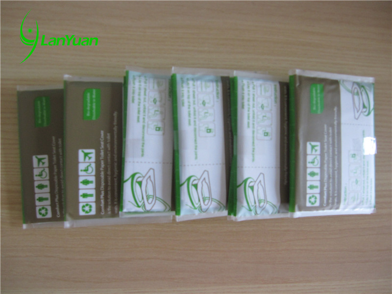 Disposable toilet seat cover for children