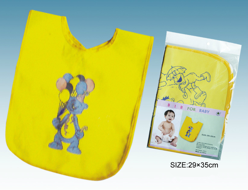 Neck Tightness Can Be Adjusted Plastic Bib for Baby
