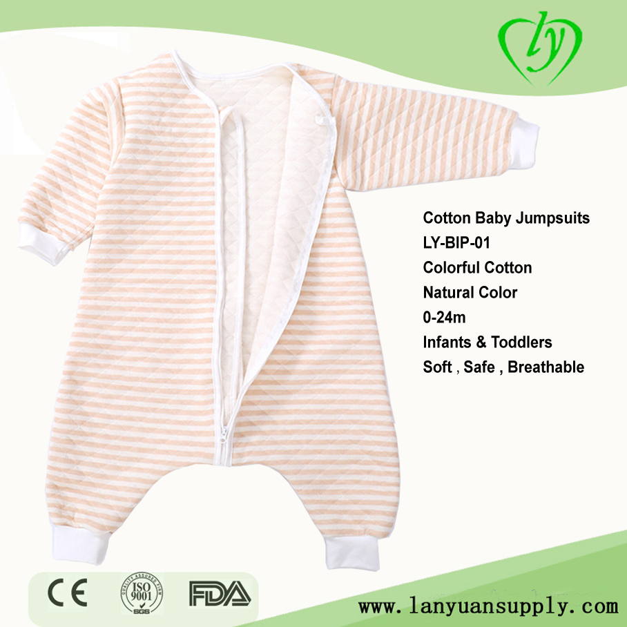 Factory Natural Cotton Baby Jumpsuits Romper