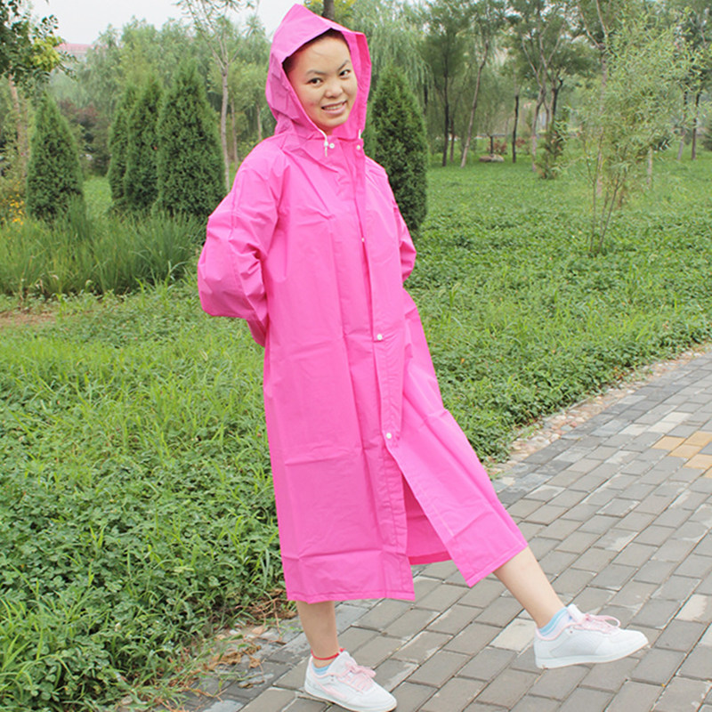 Factory Price Many Colors Monochrome Rain Clothing