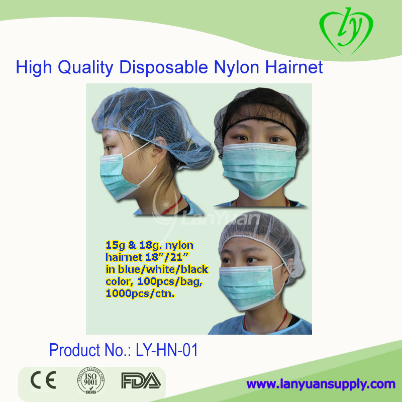 Alta calidad de nylon desechable redecilla