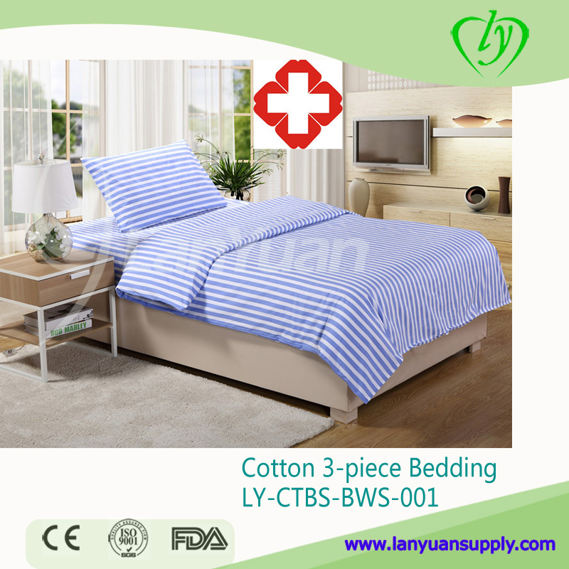 Hospital Cotton Three-Piece Bedding
