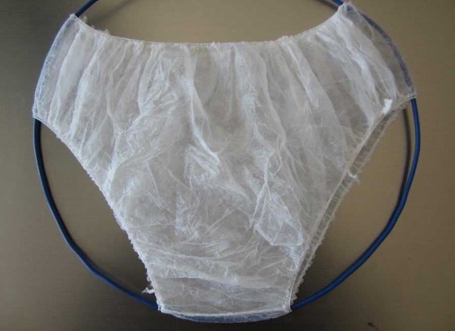 Ladies Nonwoven pp Disposable underwear