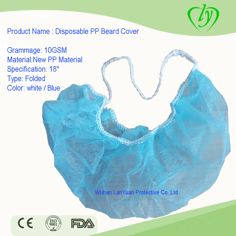 Ly Non-Woven Disposable Beard Cover