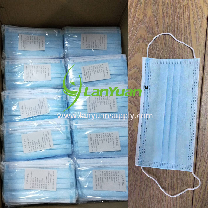 Non woven fabric face mask
