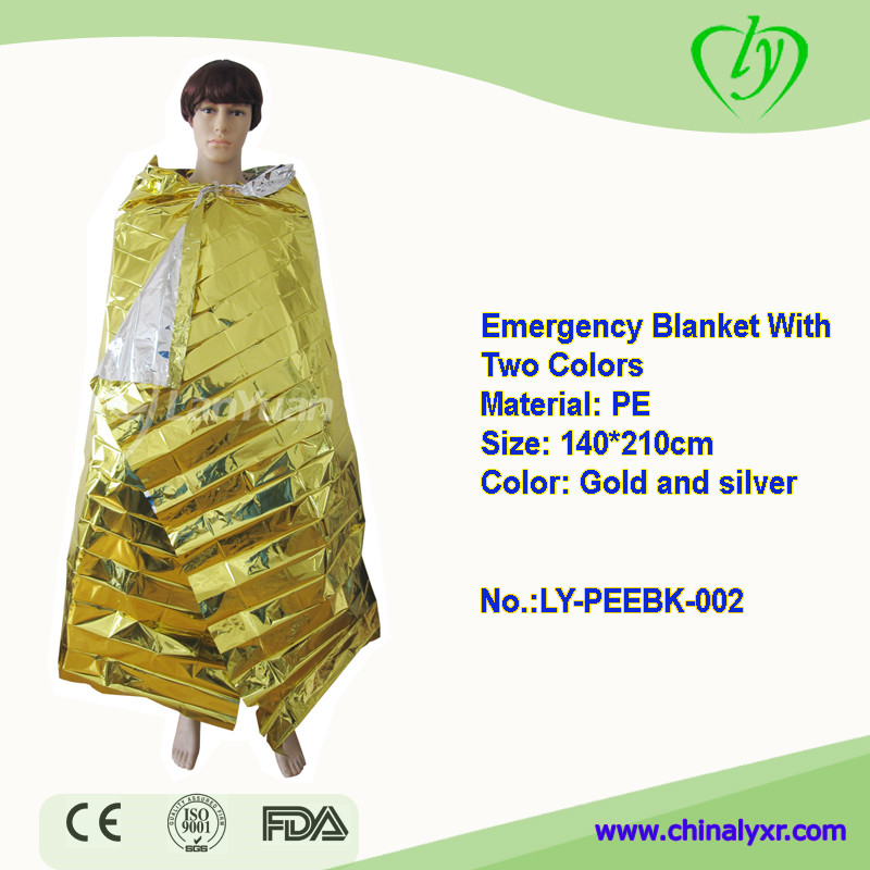 Outdoor Emergency Blanket of Gold