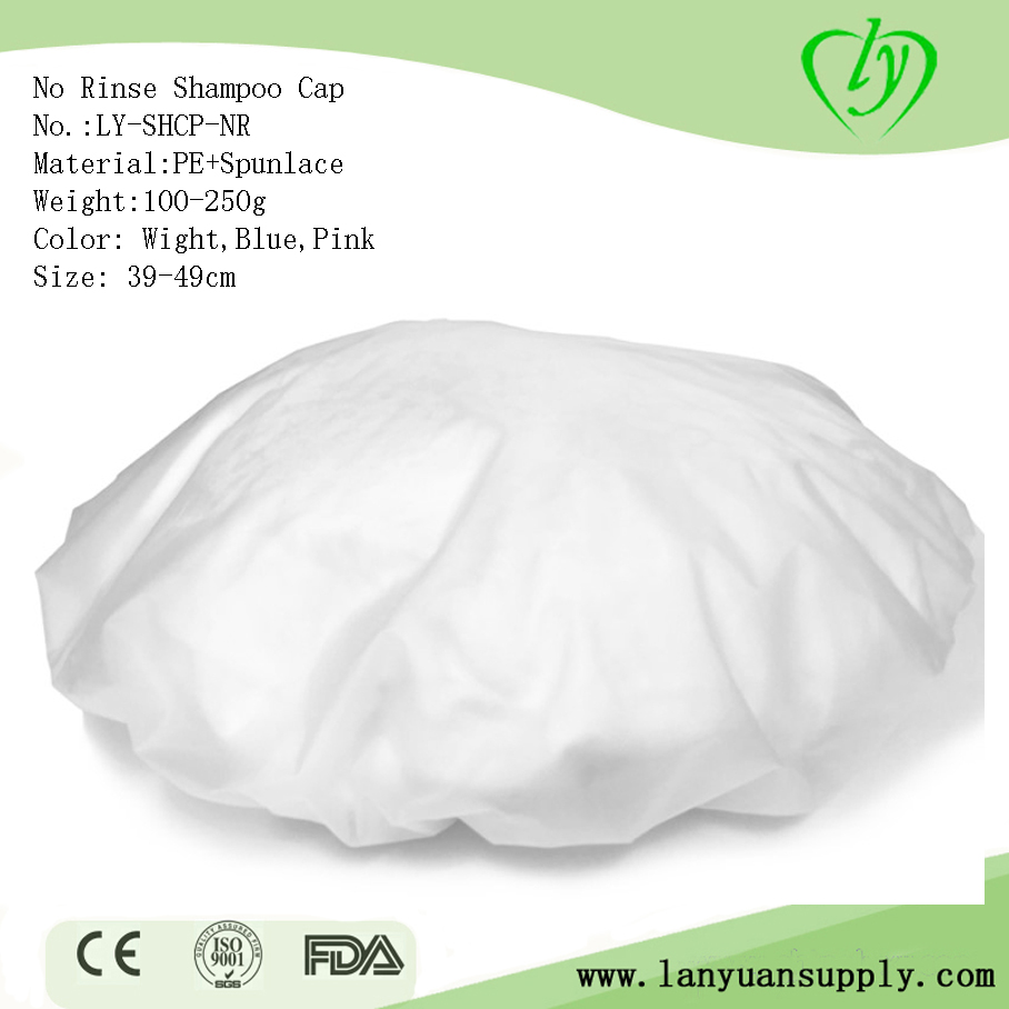 Factory Disposable No Rinse Shampoo Cap